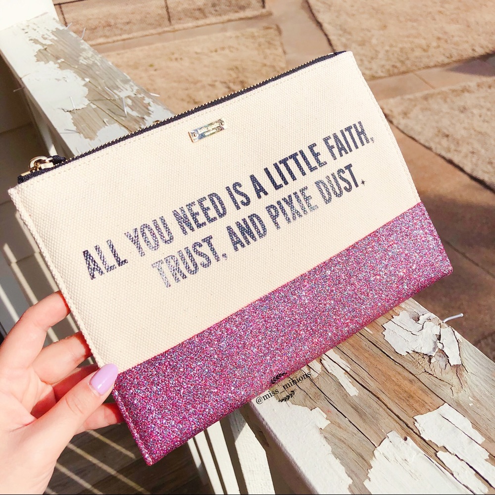 ✨HP✨Kate Spade Disney Pixie Dust Clutch - Picture 2 of 7